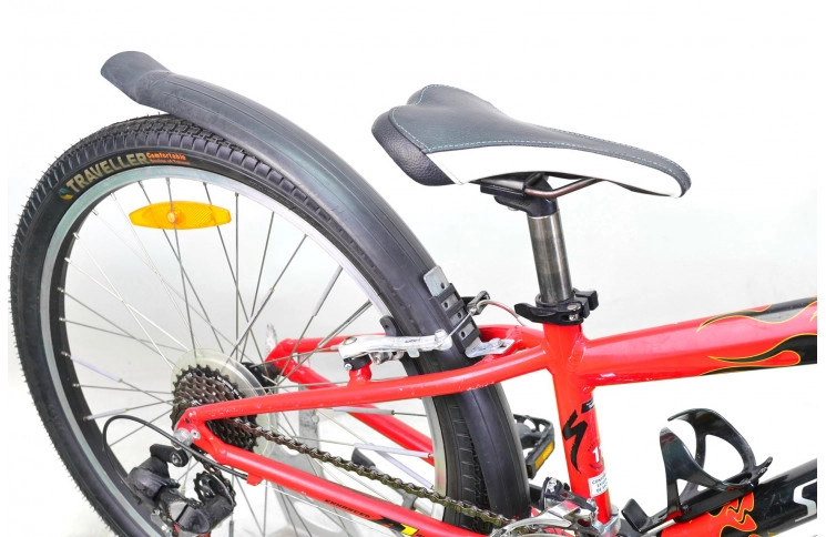 Подростковый велосипед Specialized Hotrock 24" 11" красно-черный Б/У