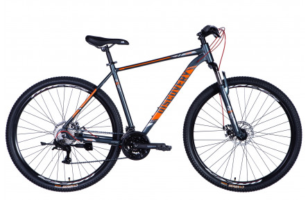 Велосипед AL 29" Discovery BASTION DD CS рама-21" сіро-помаранчевий 2025
