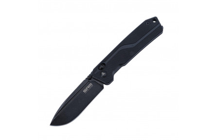 Ніж складаний SRM Rubik 7228L-MB2, чорний