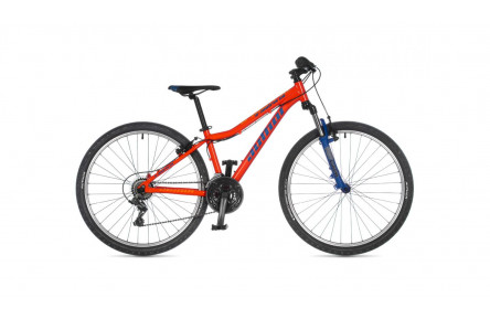 Велосипед AUTHOR (2023) A-Matrix 26", рама 13,5", колір-помаранчевий // блакитний