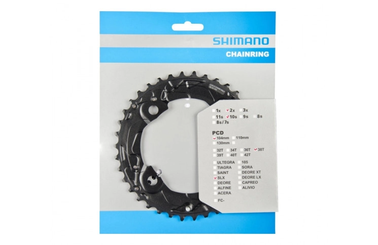 Зірка шатунів Shimano FC-M675 SLX 38зуб. AM