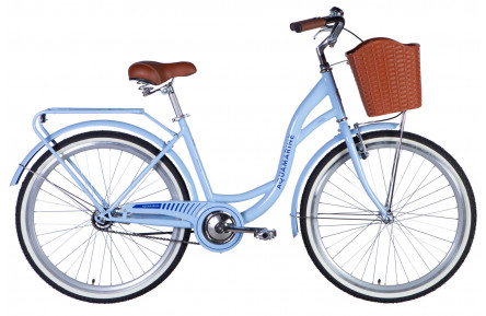 Велосипед Dorozhnik AQUAMARINE BH ST 26" 17" темно-блакитний 2025