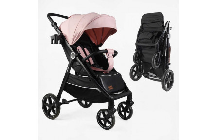Візок прогулянковий дитячий "JOY" Sevillia S-15928 (1) рама алюмінієва, футкавер, підсклянник, дощовик, в коробці