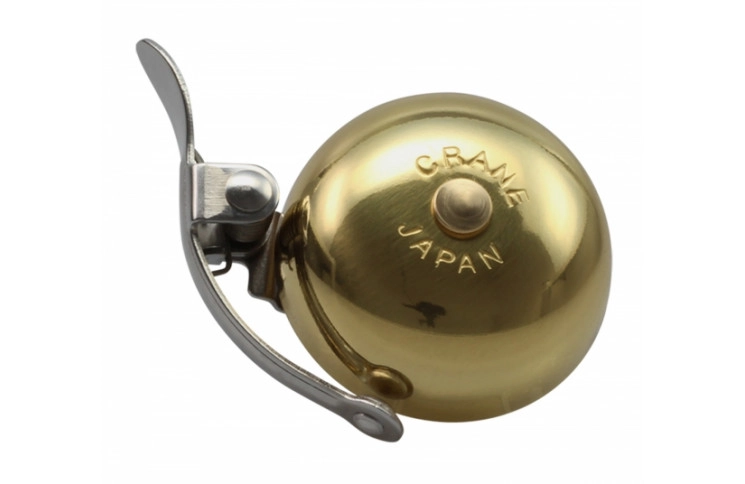 Дзвінок MINI SUZU CRANE Gold 45мм латунь топкеп