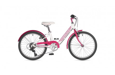 Велосипед Author Melody 2023 20" 10" білий/рожевий