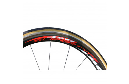 Miche комплект коліс Supertype 358 Campagnolo, повний карбон (трубка), червоний (1541R00000000)
