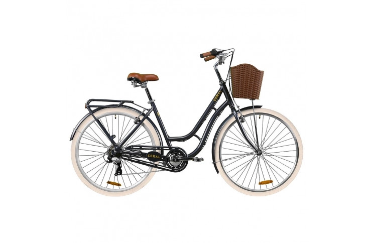 Міський велосипед Dorozhnik Coral 2020 28" 19" сірий