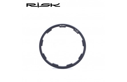 Проставочне кільце з пазом для барабана втулки алюміній 1,85мм*28.6мм анод. Risk RA107-2 (аннод. ) 