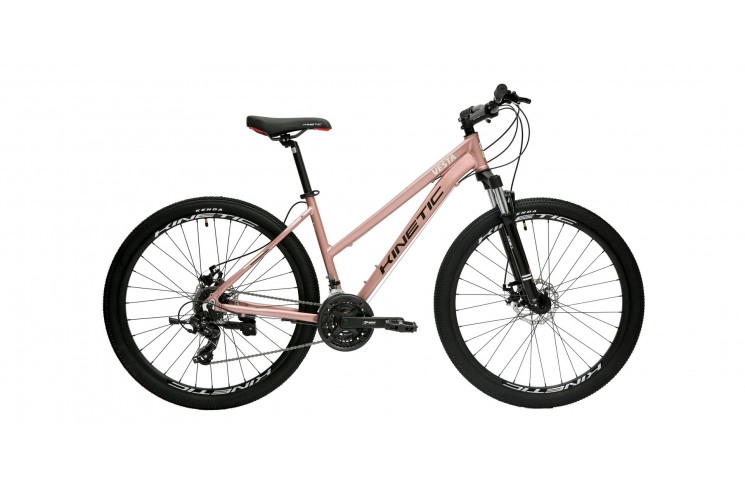 Гірський велосипед 27.5" Kinetic Vesta 2023, 15", троянд/золот