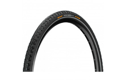 Покришка Continental RIDE Tour Reflex, 28", 700 x 35C, 28 x 1 3/8 x 1 5/8, 37-622, Wire, ExtraPuncture Belt, 690гр., чорна