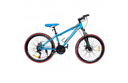 Велосипед Spark Tracker Junior 24" 11" темно-синій