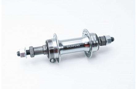 Втулка задняя ST 36H Vbr трещотка SHUNFENG SF-HB03R CP на гайках