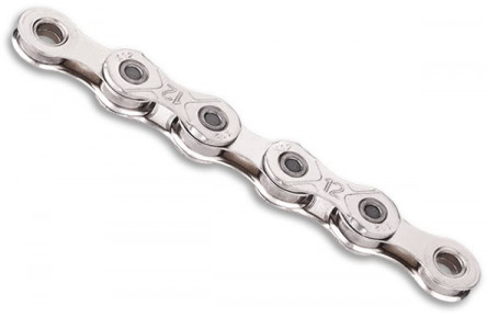 Цепь 126 зв. 1/2"x11/128 KMC X12 NPNP Waxed Chain, silver/silver