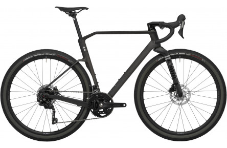 Велосипед 28" Rondo RATT CF2 рама - L 2024 Black/Silver (UK)