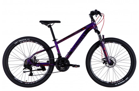 Велосипед ST 26" Discovery TREK DD FR рама-13" фиолетовый 2025
