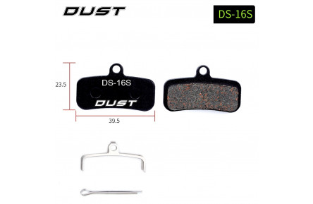 Колодки тормозные disc полуметалл DUST DS-16-1 SAINT M810, 820 ZEE M640