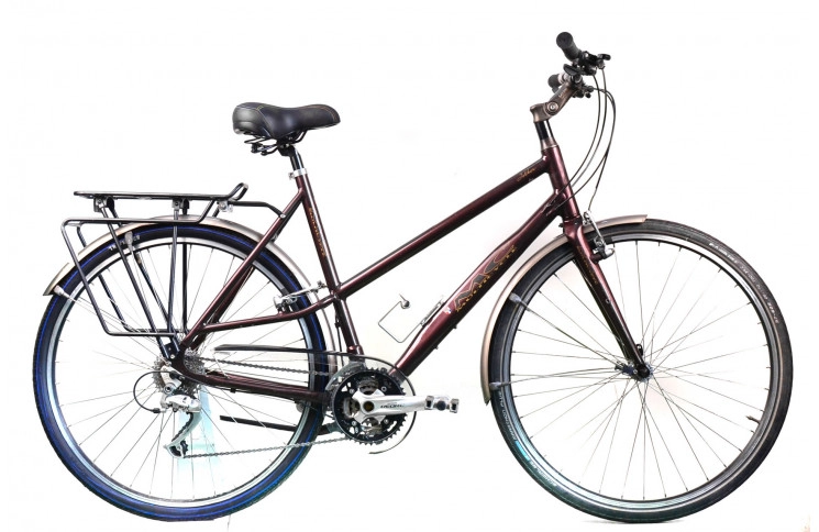 Гибридный велосипед MC Multicycle Jobber 28" L бордовый Б/У