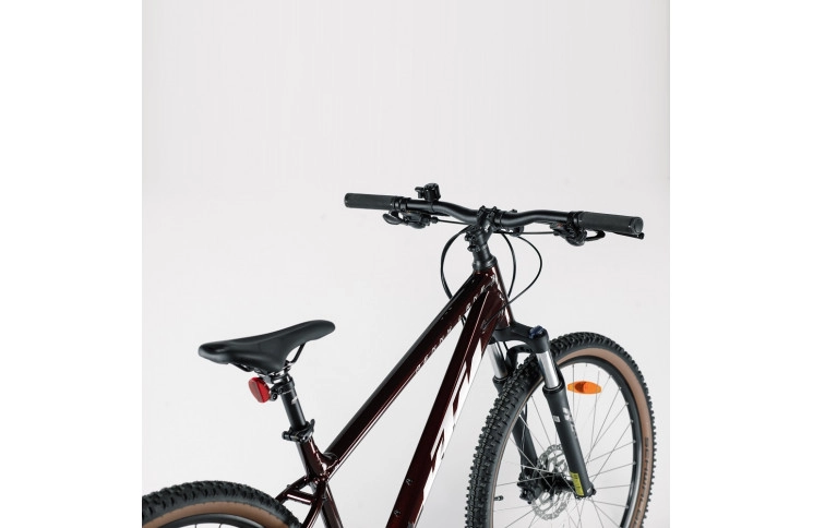 Велосипед KTM Penny Lane 271 27.5" M/42 темно-червоний сірий 2022