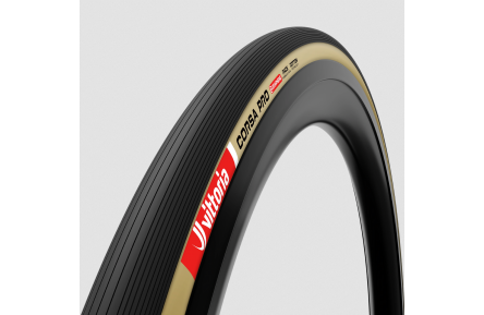 Покришка Vittoria Corsa Pro 30-622 TLR, бежева боковина
