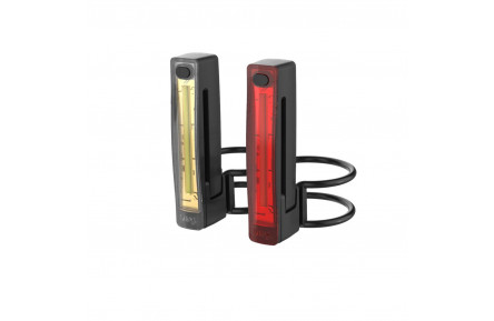 Комплект мигалок передняя+задняя Knog Plus Twinpack 40/20 Lumens Black