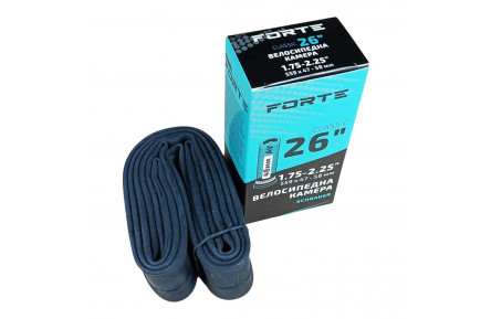 Велокамера FORTE Classic 26" х 1.75-2.25 AV (Schrader) 48 мм