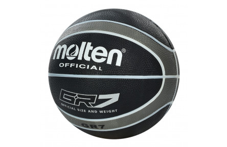 М'яч баскетбольний MS 3456(Black) діаметр 25,3 см, розмір 7, гума, 540-560 г, 12 панелей