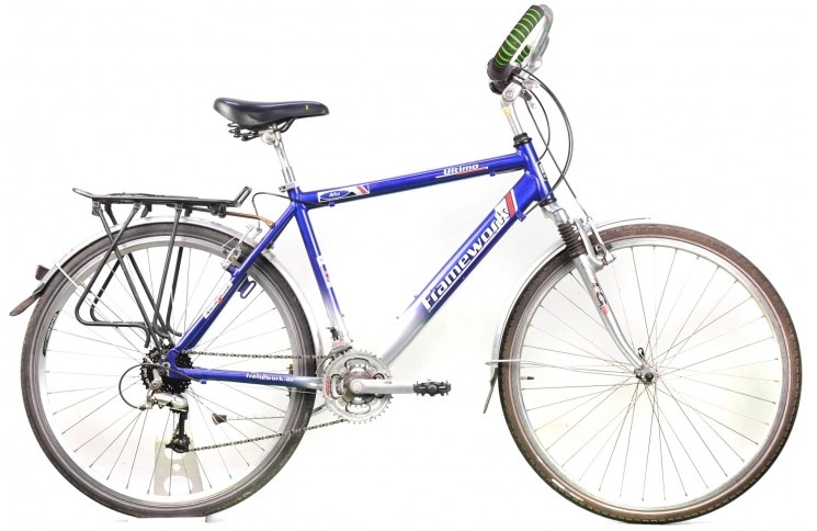 Гибридный велосипед Framework Ultima 28" M синий Б/У