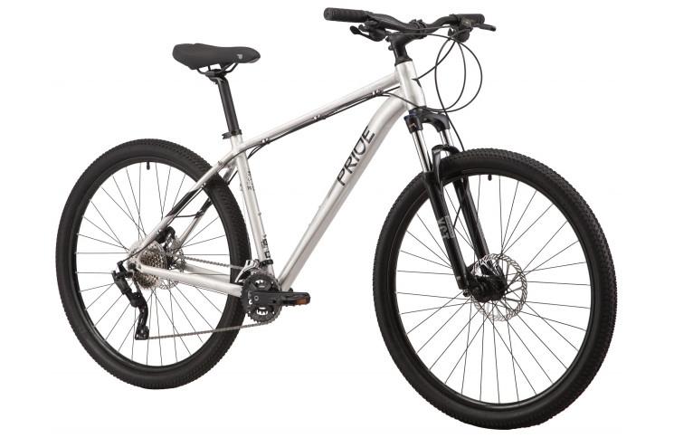 Велосипед 29" Pride MARVEL 9.3 M 2023 серый (тормоз SRAM, задний переключатель и монетка - MICROSHIFT)