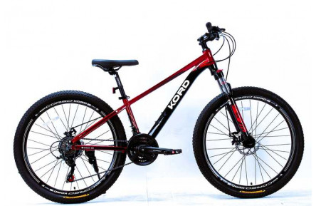 Велосипед Corso Kord KD 26" оборудование Shimano 21 скорость