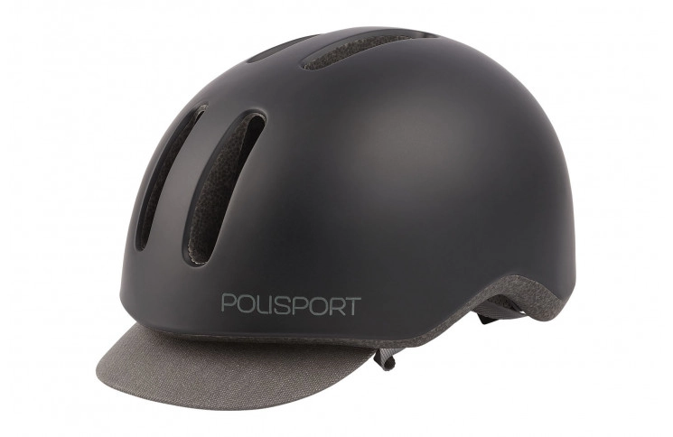 Шлем POLISPORT Commuter M (54-58 см) черный In-Mold