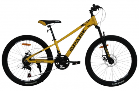 Велосипед SPARK MOVE 24" ал11 ам диск желтый
