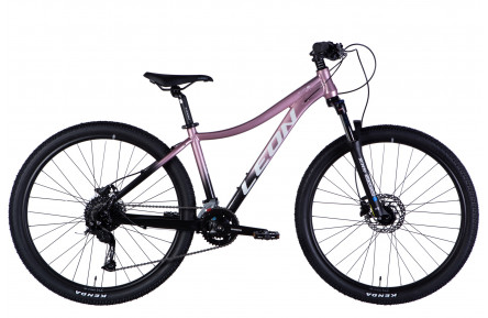 Велосипед AL 27,5" Leon XC LADY 80 HDD рама-16" рожевий з чорним 2025