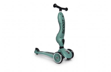 Самокат Scoot and Ride серии Highwaykick-1 серо-зеленый, 1-5 лет