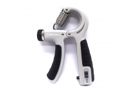 Еспандер кистьовий з лічильником MS 4122-1(Grey) навантаження 5-60 кг