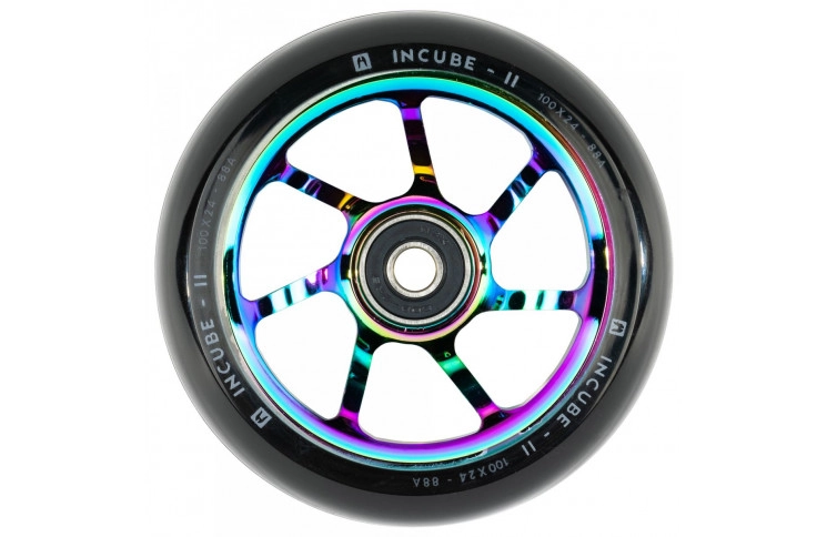 Колесо для трюкового самокату Ethic Incube V2 100мм Pro Rainbow