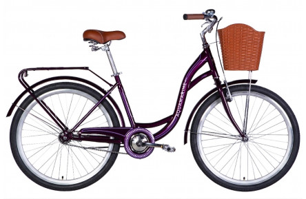 Велосипед ST 26" Dorozhnik AQUAMARINE BH рама-17" темно-фіолетовий 2026