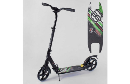 Самокат алюминиевый 33006 Best Scooter, колеса 20см, колеса PU, 2 амортизатора