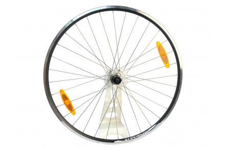 Колесо заднее 28, под кассету, ободной тормоз, обод ALEXRIMS R450, втулка Shimano FH-2200