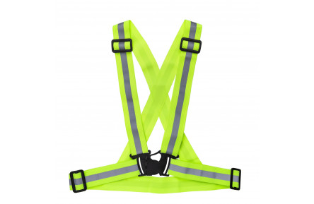 Светоотражающий жилет ONRIDE Lit on OEM (ширина лямок: 40 мм; ширина светов.полоски: 15 мм)