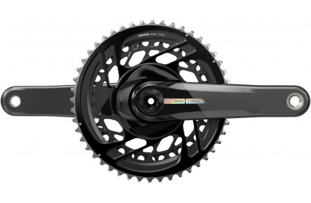 Комплект шатунів Sram FORCE D2 DUB, 172.5мм 46/33Т, чорні (OEM)