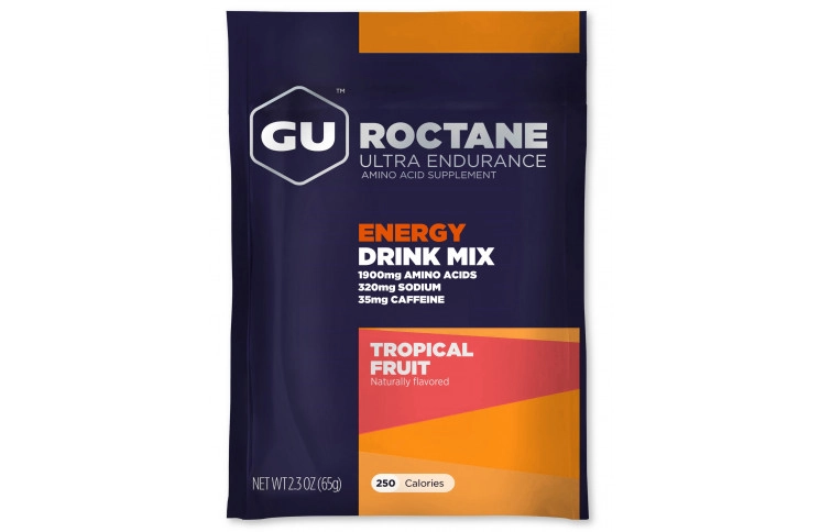 Ізотонік GU Energy ROCTANE Tropical Fruit (з кофеїном), 1 порція