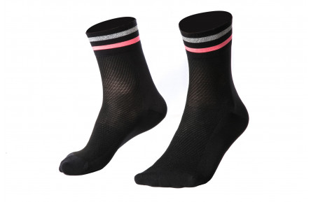 Шкарпетки світловідбиваючі ONRIDE FOOT колір чорний