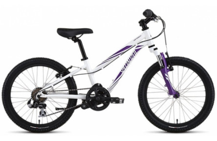 Велосипед Specialized HTRK 20 6 SPD GIRL INT WHT/PUR (B4E0-4409)