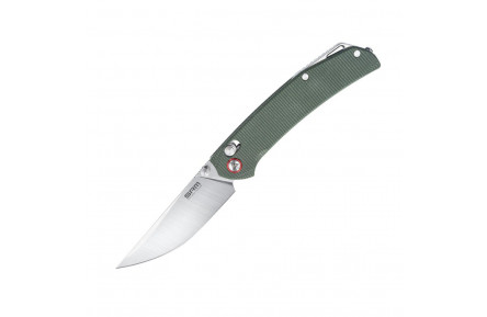 Нож складной SRM Asika 411L-MG, зеленый