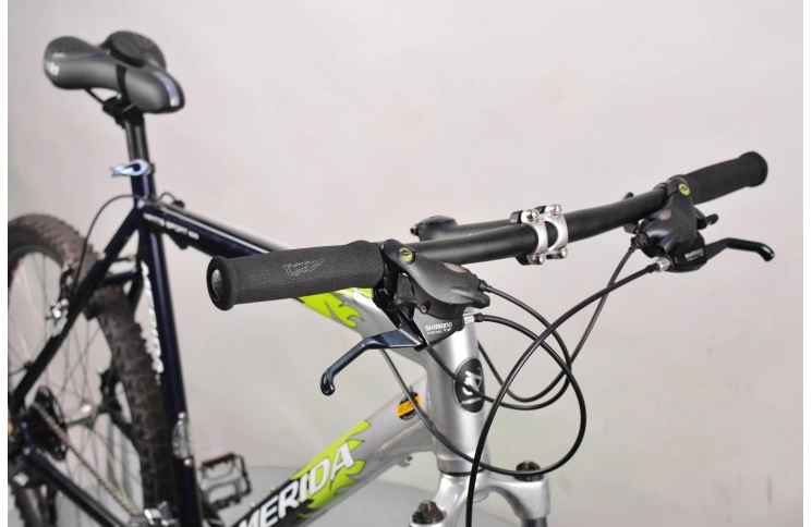 Горный велосипед Merida Matts Sport 100 26" XXL черно-серый с зеленым Б/У