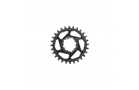 Звезда шатунов FUNN Solo DX NW 28T, SRAM DM, AL7075, 3 мм offset Boost, черный
