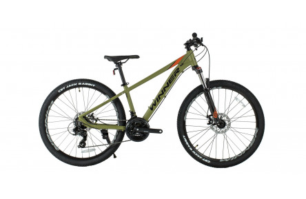 Гірський велосипед Winner Solid DX 2021,27.5" M, зелений