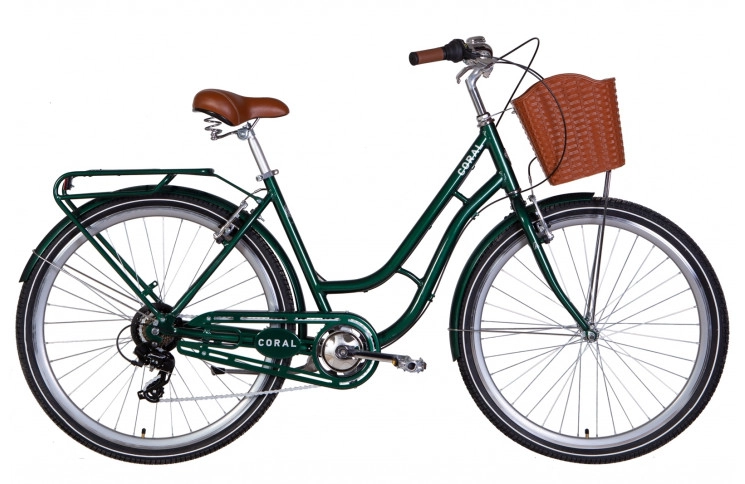Велосипед 28" Dorozhnik CORAL 2022 (темно-зелений)