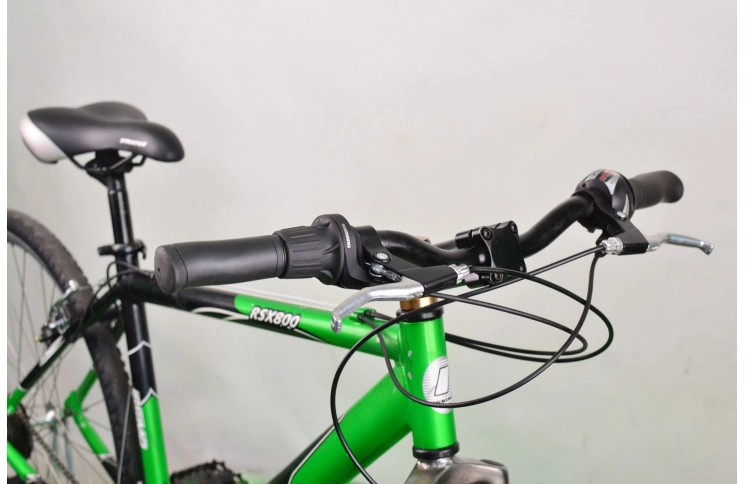 Гибридный велосипед Issimo RSX800 28" L черно-зеленый Б/У