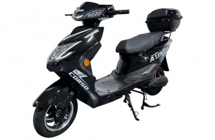 Электрический мопед Corso Axent (1500Вт, аккумулятор литий-железо-фосфатный 72В 30Ач) 10"